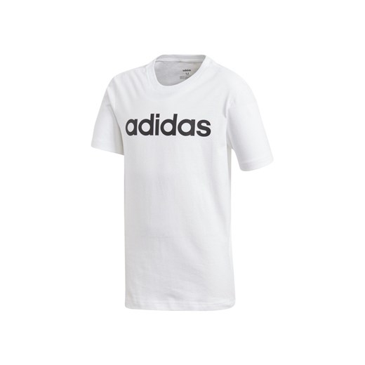 T-shirt chłopięce Adidas Performance biały z krótkimi rękawami 