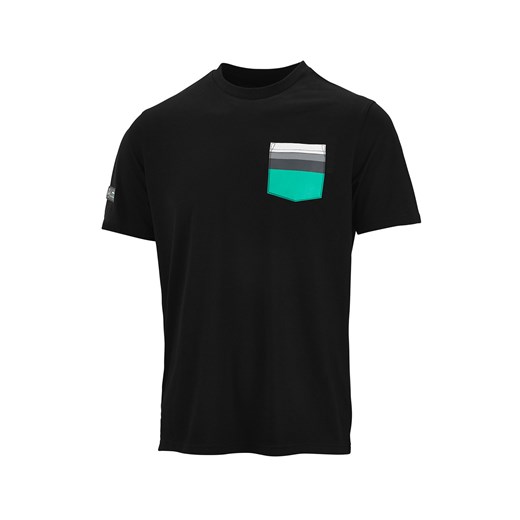Koszulka t-shirt męska Pocket czarna Mercedes AMG Petronas F1 Team  Mercedes Amg Petronas F1 Team XXL gadzetyrajdowe.pl