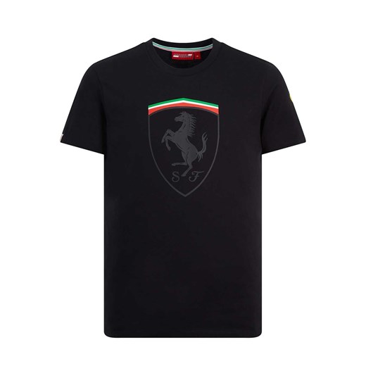 Koszulka T-shirt męska czarna Shield Scuderia Ferrari 2019 Scuderia Ferrari F1 Team  XL gadzetyrajdowe.pl