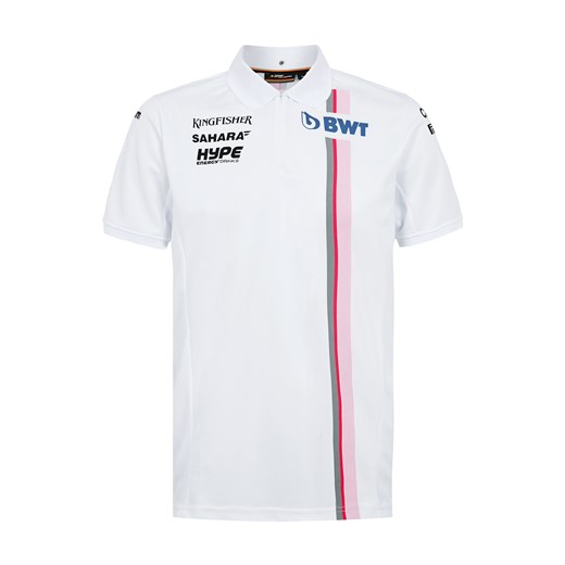 Koszulka Polo męska biała Sahara Force India F1 Team  Force India S gadzetyrajdowe.pl