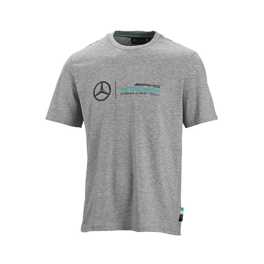 Koszulka t-shirt męski Logo szary Mercedes AMG Petronas F1 Team Mercedes Amg Petronas F1 Team  M gadzetyrajdowe.pl