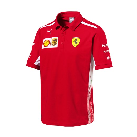 Koszulka Polo męska czerwona Scuderia Ferrari F1 Team  Scuderia Ferrari F1 Team M gadzetyrajdowe.pl