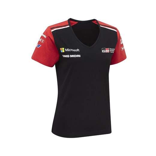 Koszulka T-shirt damska Team czarna Toyota Gazoo Racing WRT Toyota Gazoo Racing  XL gadzetyrajdowe.pl