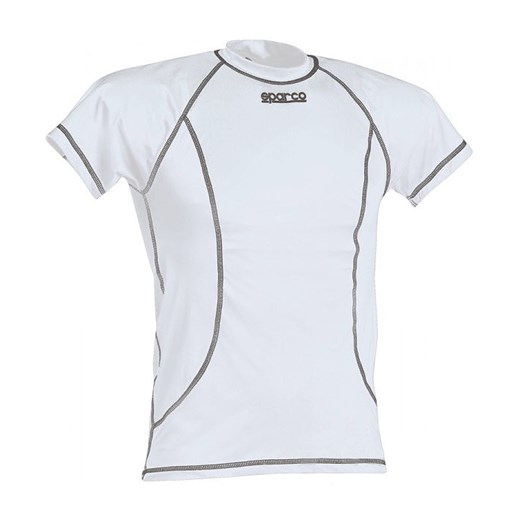 Koszulka sportowa biała Sparco 