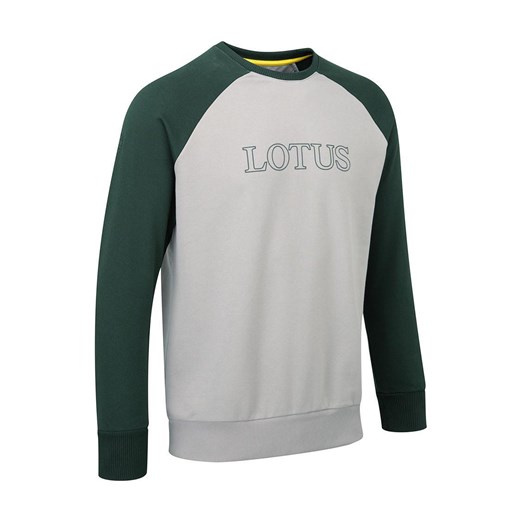 Bluza męska Lotus Cars z napisami 
