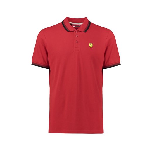 Koszulka polo męska Scuderia Collar czerwona Ferrari F1 Team Scuderia Ferrari F1 Team  S gadzetyrajdowe.pl
