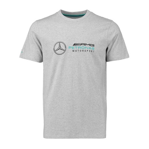 Mercedes Amg Petronas F1 Team t-shirt męski z krótkim rękawem szary 