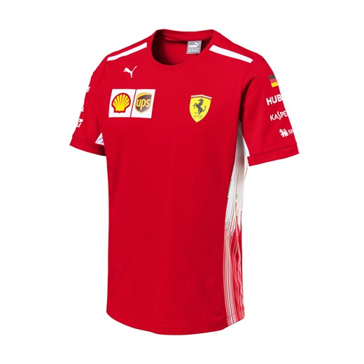 Koszulka T-shirt męska Sebastian Vettel czerwona Scuderia Ferrari F1 Team  Scuderia Ferrari F1 Team XL gadzetyrajdowe.pl