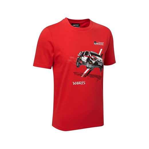 T-shirt chłopięce Toyota Gazoo Racing z krótkim rękawem 