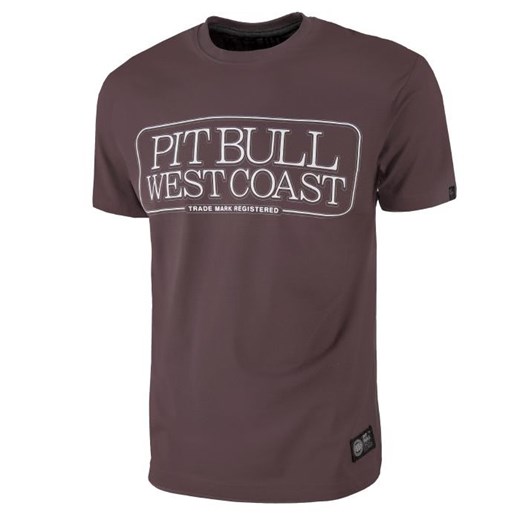 T-shirt męski Pit Bull West Coast bawełniany z krótkimi rękawami 