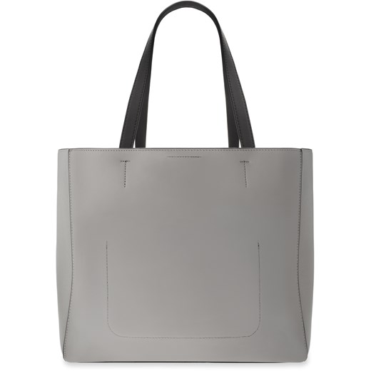 Shopper bag Monnari na ramię bez dodatków elegancka ze skóry ekologicznej 