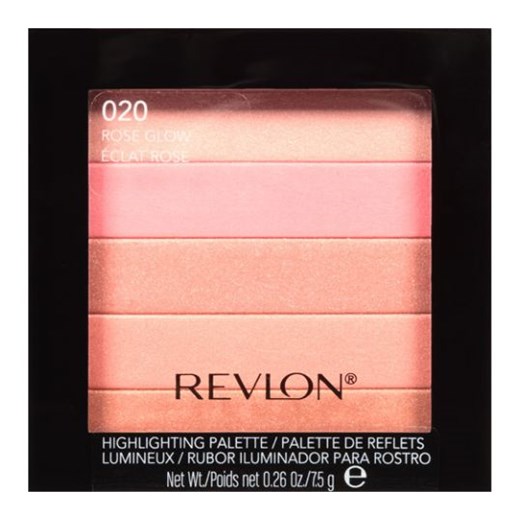 Revlon Highlighting Palette paletka rozświetlająca nr 020 Rose glow 7,5g Revlon   Horex.pl