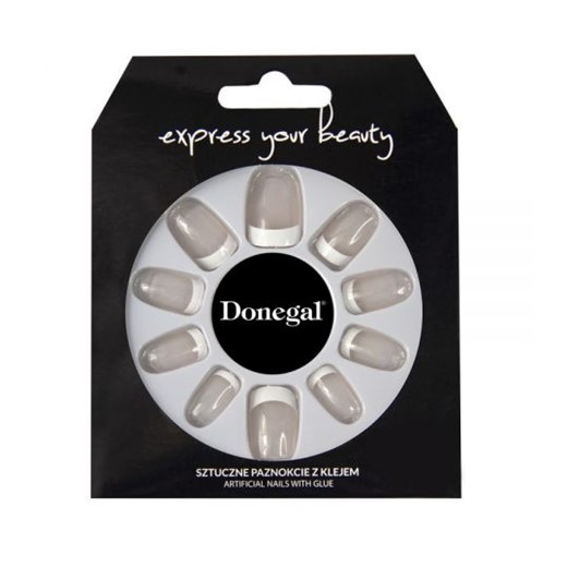 Donegal sztuczne paznokcie z klejem Express Your Beauty (3041) 1 op. - 28 szt.  Donegal  Horex.pl