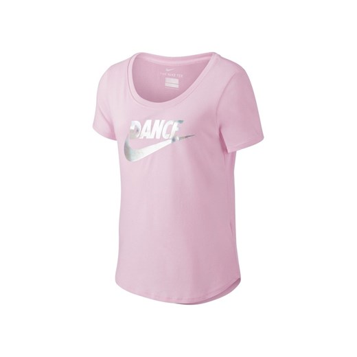 Bluzka dziewczęca różowa Nike 
