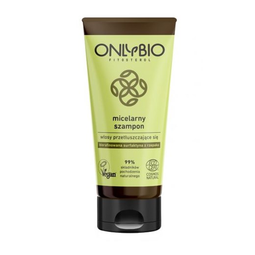 OnlyBio Fitosterol szampon micelarny do włosów przetłuszczających się 200ml  Onlybio  Horex.pl
