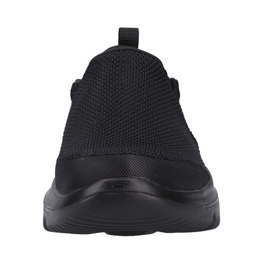 Skechers buty sportowe męskie na lato czarne bez zapięcia 
