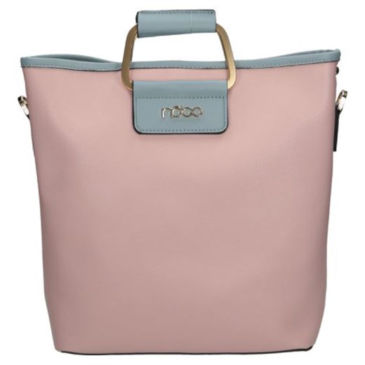 Shopper bag Nobo elegancka duża matowa bez dodatków 