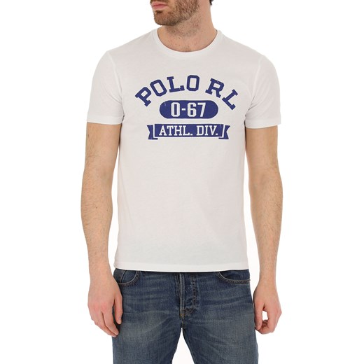 Ralph Lauren Koszulka dla Mężczyzn, biały, Bawełna, 2019, L M S XL XXL  Ralph Lauren S RAFFAELLO NETWORK