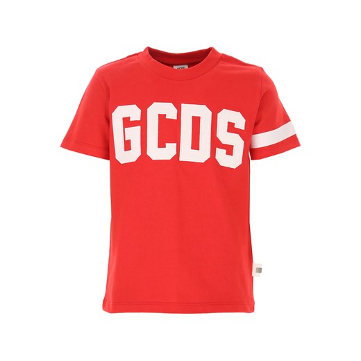 GCDS Koszulka Dziecięca dla Chłopców, czerwony, Bawełna, 2019, 10Y 12Y 14Y 4Y 6Y 8Y  Gcds 6Y RAFFAELLO NETWORK