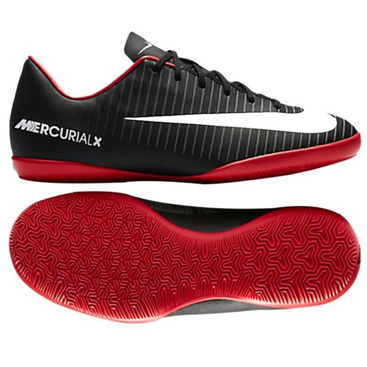 Buty sportowe dziecięce Nike czarne sznurowane 