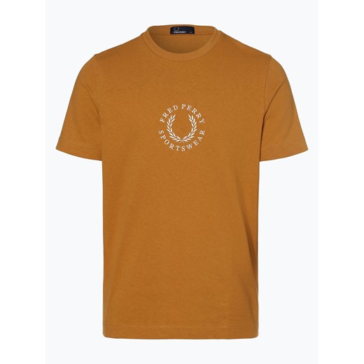Fred Perry - T-shirt męski, żółty Fred Perry  M vangraaf