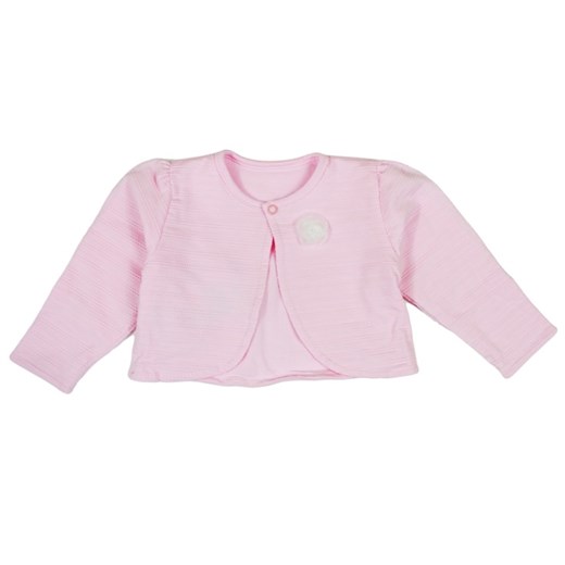 Odzież dla niemowląt różowa Mrofi dla dziewczynki bez wzorów 