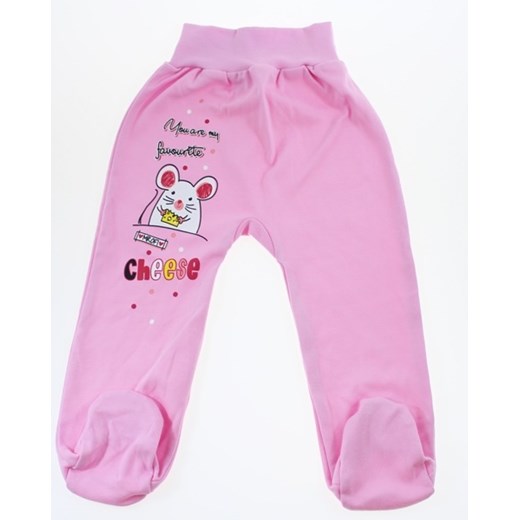 Odzież dla niemowląt Mrofi bawełniana różowa dziewczęca 