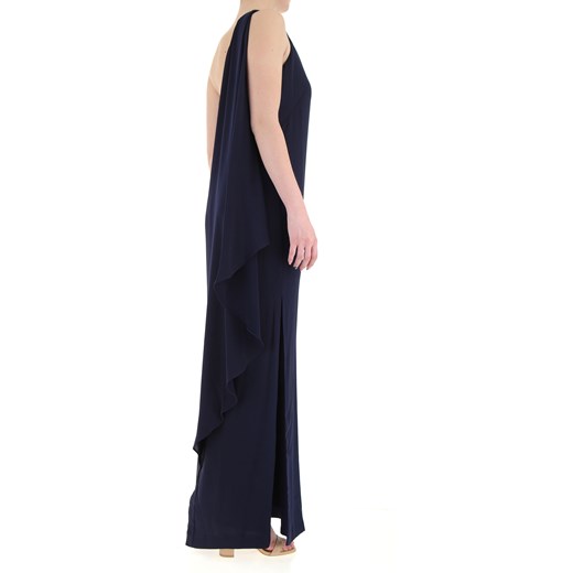 Sukienka Ralph Lauren na sylwestra z poliestru maxi na bal bez wzorów 