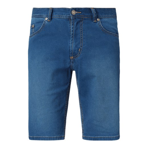 Szorty jeansowe w dekatyzowanym stylu o kroju tapered fit Christian Berg Men  32 Peek&Cloppenburg 