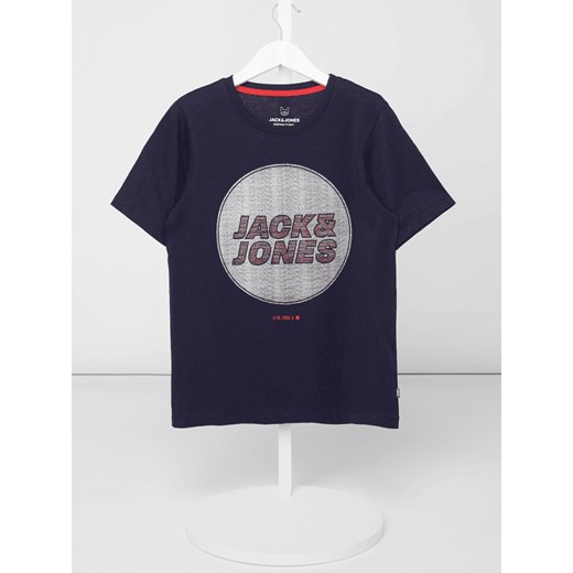 T-shirt z nadrukiem z logo  Jack & Jones 164 Peek&Cloppenburg 