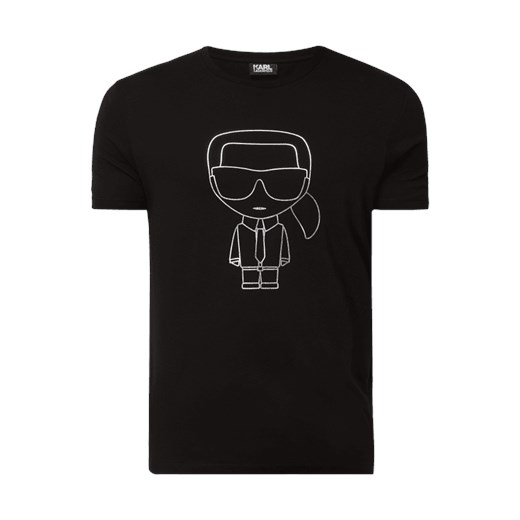 T-shirt męski Karl Lagerfeld bawełniany 