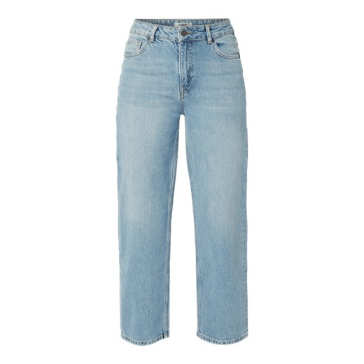 Skrócone jeansy w dekatyzowanym stylu o kroju straight fit  Moss Copenhagen M Peek&Cloppenburg 