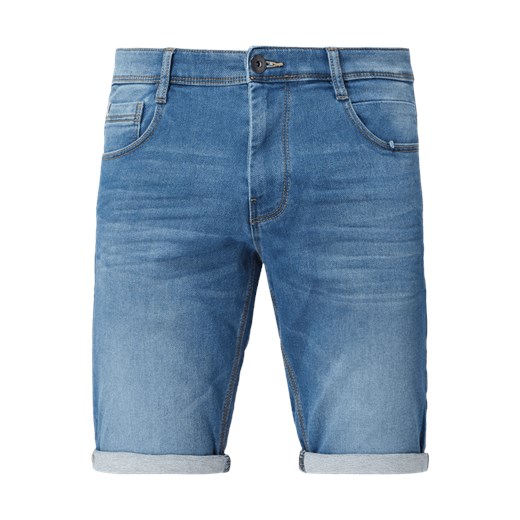 Szorty jeansowe w dekatyzowanym stylu o kroju regular slim fit  Tom Tailor 32 Peek&Cloppenburg 