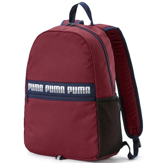 Plecak Puma Phase Backpack II bordowy 075592 03 Puma   SWEAT