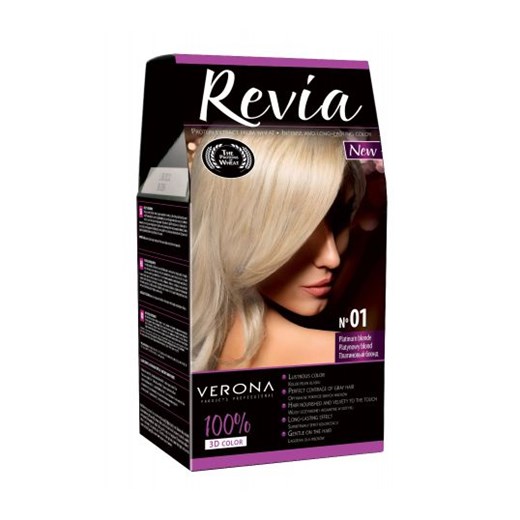 Verona Farba do każdego typu włosów nr 01 platynowy blond 50 ml  Verona  okazyjna cena Horex.pl 