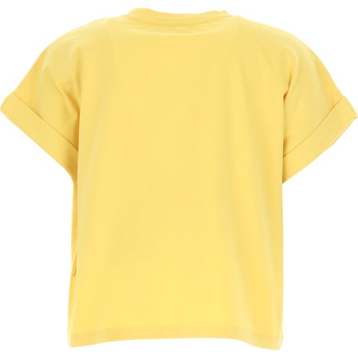 Moncler Koszulka Dziecięca dla Dziewczynek, żółty, Bawełna, 2019, 10Y 8Y Moncler  10Y RAFFAELLO NETWORK