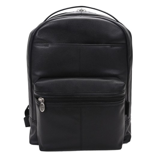 Czarny plecak Parker ze skóry naturalnej na laptopa Mcklein  One Size merg.pl