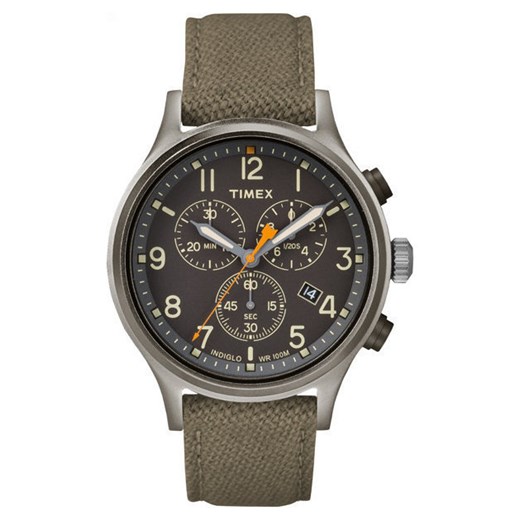 Zegarek Timex TW2R47200 Weekender Chrono Timex  uniwersalny okazyjna cena zegaryzegarki.pl 