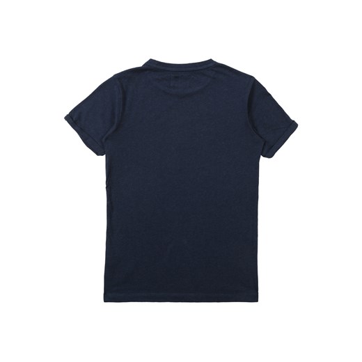 T-shirt chłopięce Cars Jeans jerseyowy granatowy w nadruki z krótkim rękawem 