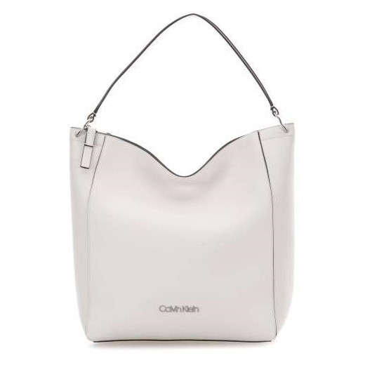 Shopper bag Calvin Klein do ręki bez dodatków matowa 