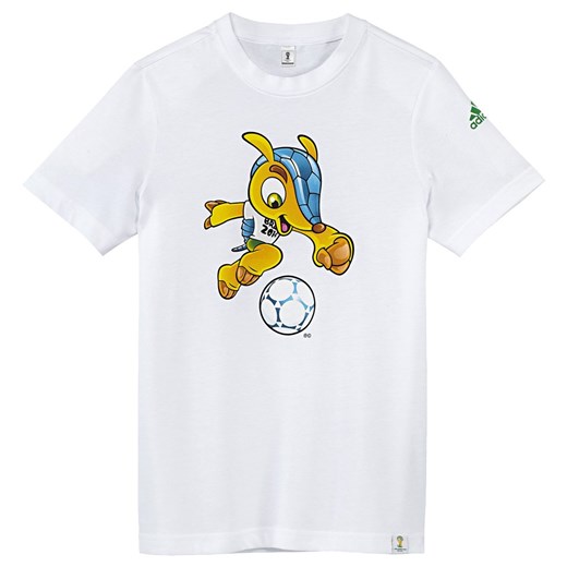Koszulka Adidas Mascot FIFA World Cup Brasil dziecięca t-shirt sportowy na w-f