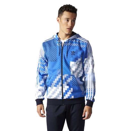 Bluza Adidas Originals Essentials AOP męska dresowa sportowa z kapturem