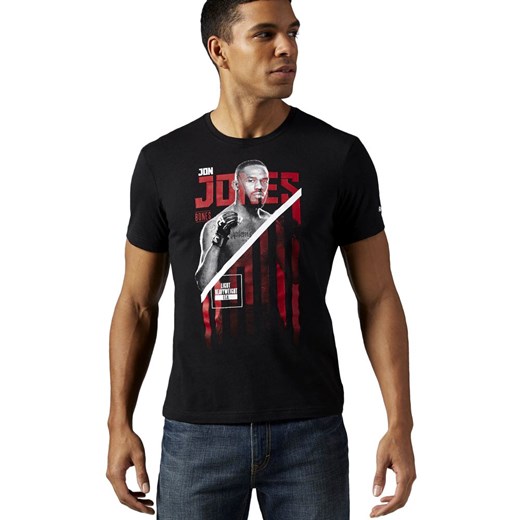 Koszulka Reebok Combat UFC Jon Bones Jones męska t-shirt sportowy
