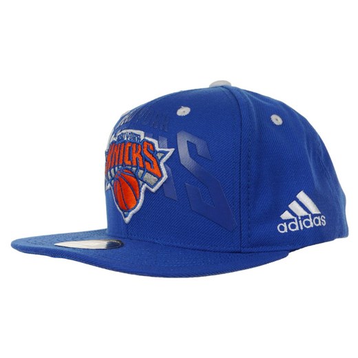 Czapka z daszkiem Adidas NBA Flat Cap New York Knicks Anthem unisex sportowa