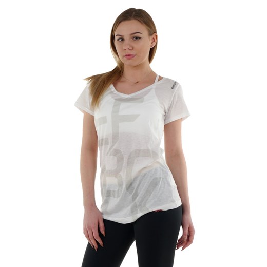 Koszulka Reebok Studio Graphic 2 damska t-shirt sportowy termoaktywny