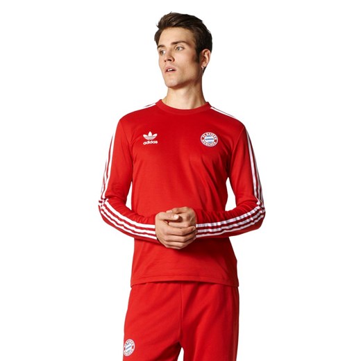Koszulka z długim rękawem Adidas Bayern Monachium męska longsleeve sportowa
