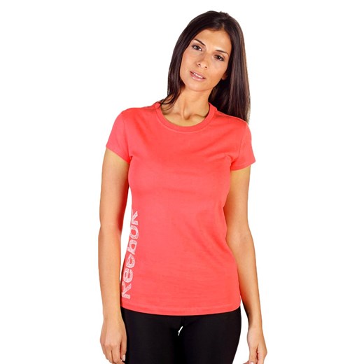 Koszulka Reebok Logo damska t-shirt sportowy do biegania fitness
