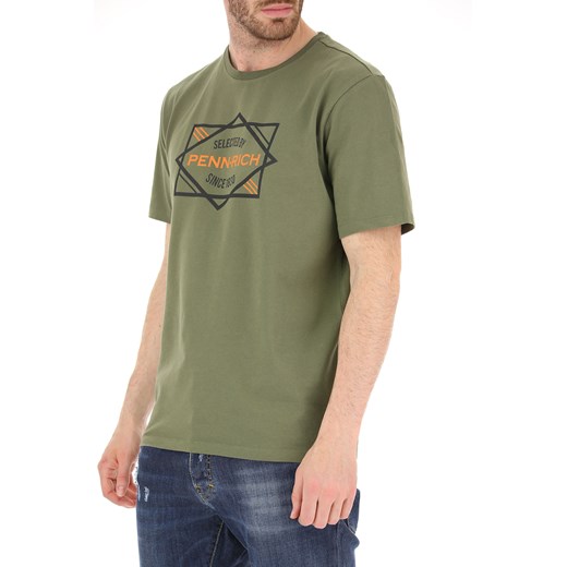 T-shirt męski Woolrich z krótkim rękawem 