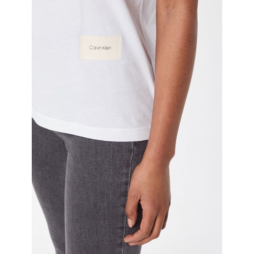 Bluzka damska Calvin Klein z krótkim rękawem z jerseyu 