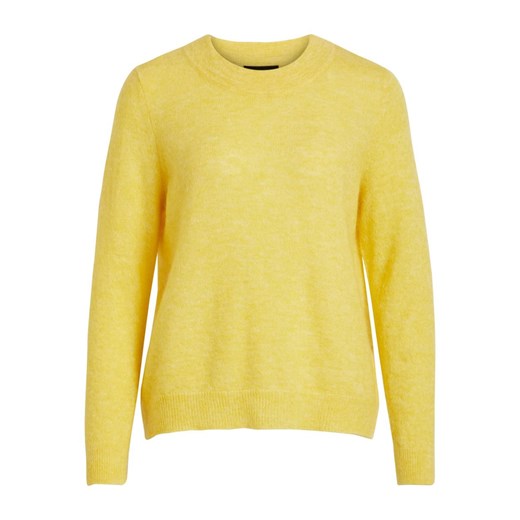 Żółty sweter damski Object 